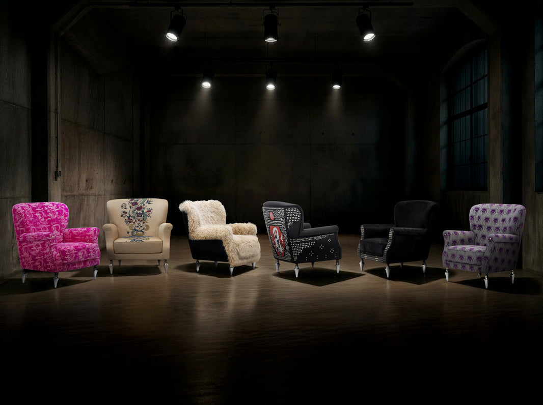 The Professor Chair Collection: Six Icons of the John Richmond Universe